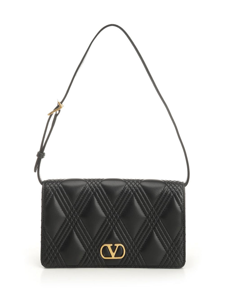 Valentino Garavani Quiltie 67 Small leather goods - Nero | 122dbc83038e32820c74f9b0053bd9580e7eb288