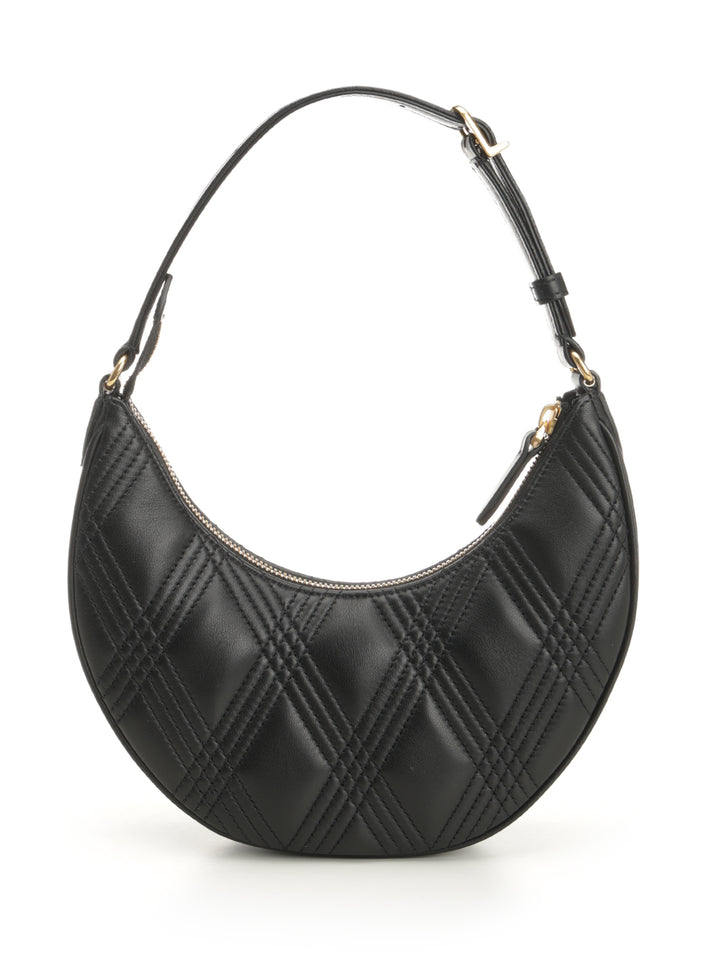 Valentino Garavani Mini Hobo Vlogo Signature Quiltie 67 Small leather goods - Nero | 5fe6ffb2980732802e078e0e7de56bb1b4f6e0dc