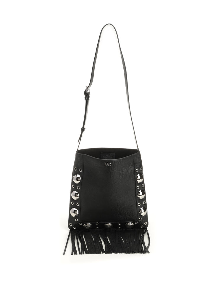 Valentino Garavani Nellcôte Crossbody Bags - Nero | 087c9226500c1e8dd3262d1231eaa5c6937285d7