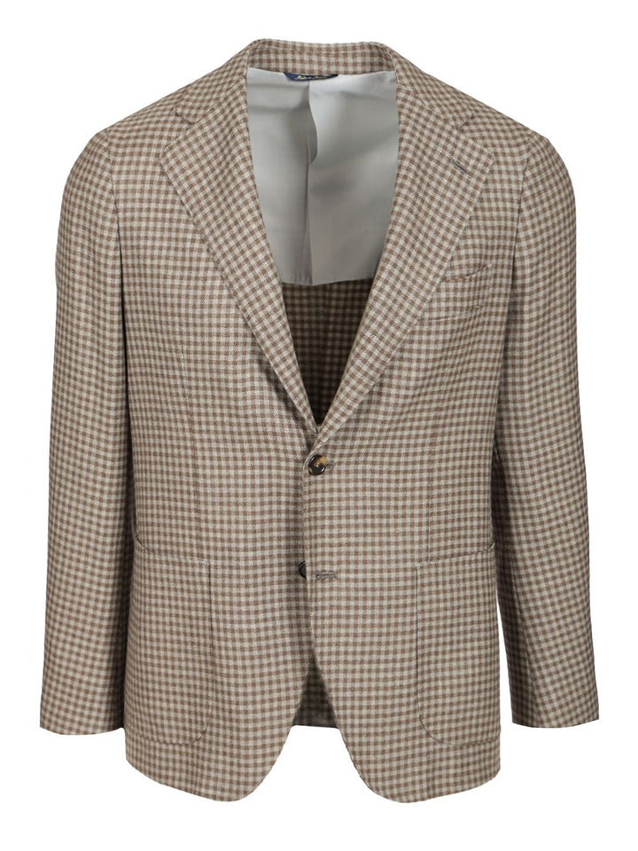 Al Duca D'Aosta Cashmere And Wool Blazer Giacche - Marrone | 951a27f7207bf4c8523c9a91a4fe5ef6ae17829c