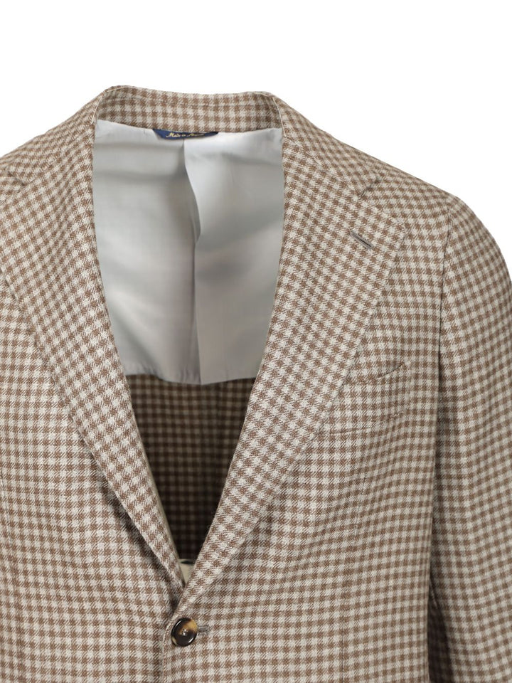 Al Duca D'Aosta Cashmere And Wool Blazer Giacche - Marrone | 4a3c32bb689c6ecdcc1b5125efedd8258fbb7978