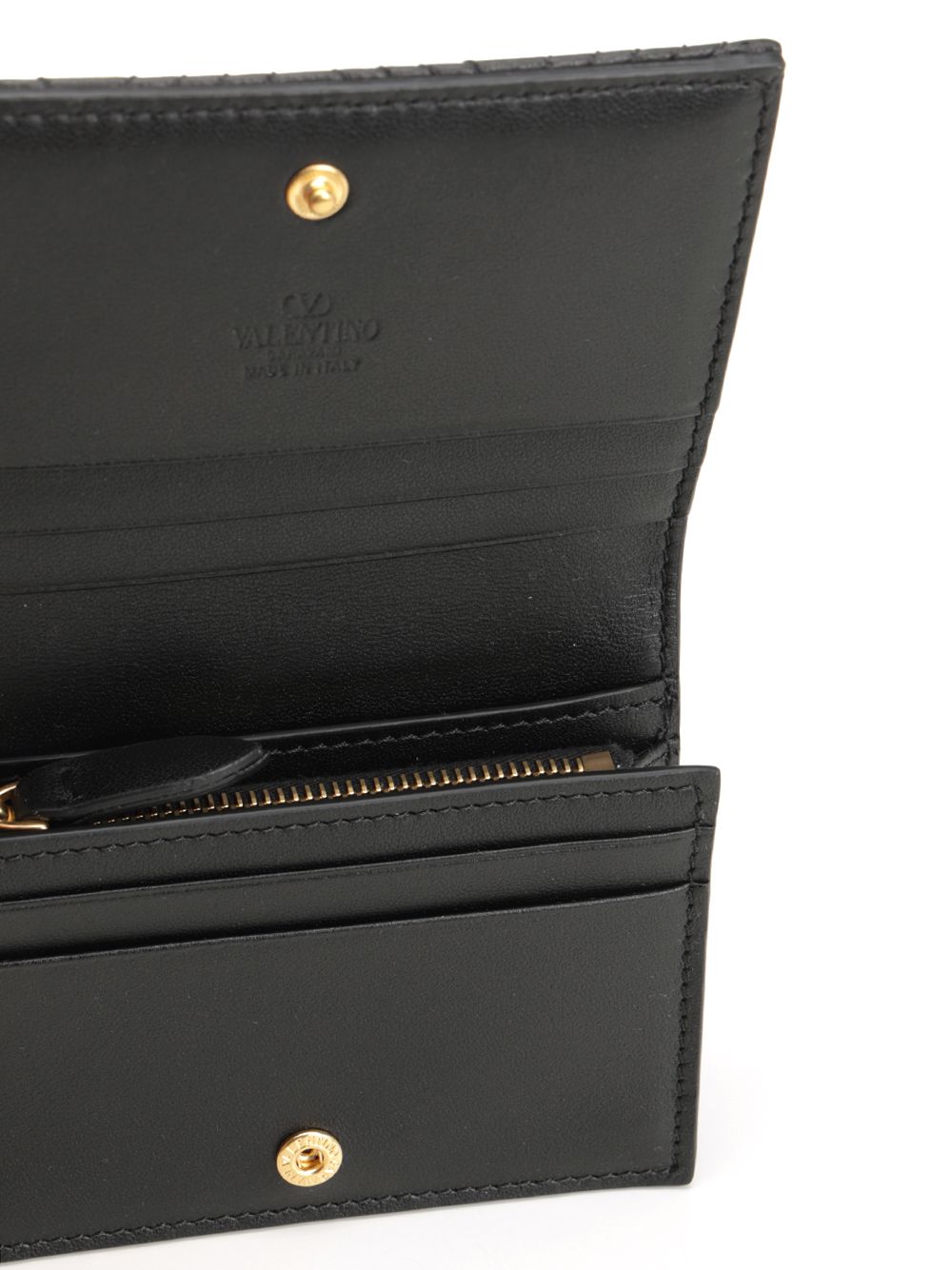 Valentino Garavani Quiltie 67 Wallets - Nero | f941b82ee9c37462860cf22b1b9681f3a8db05a8