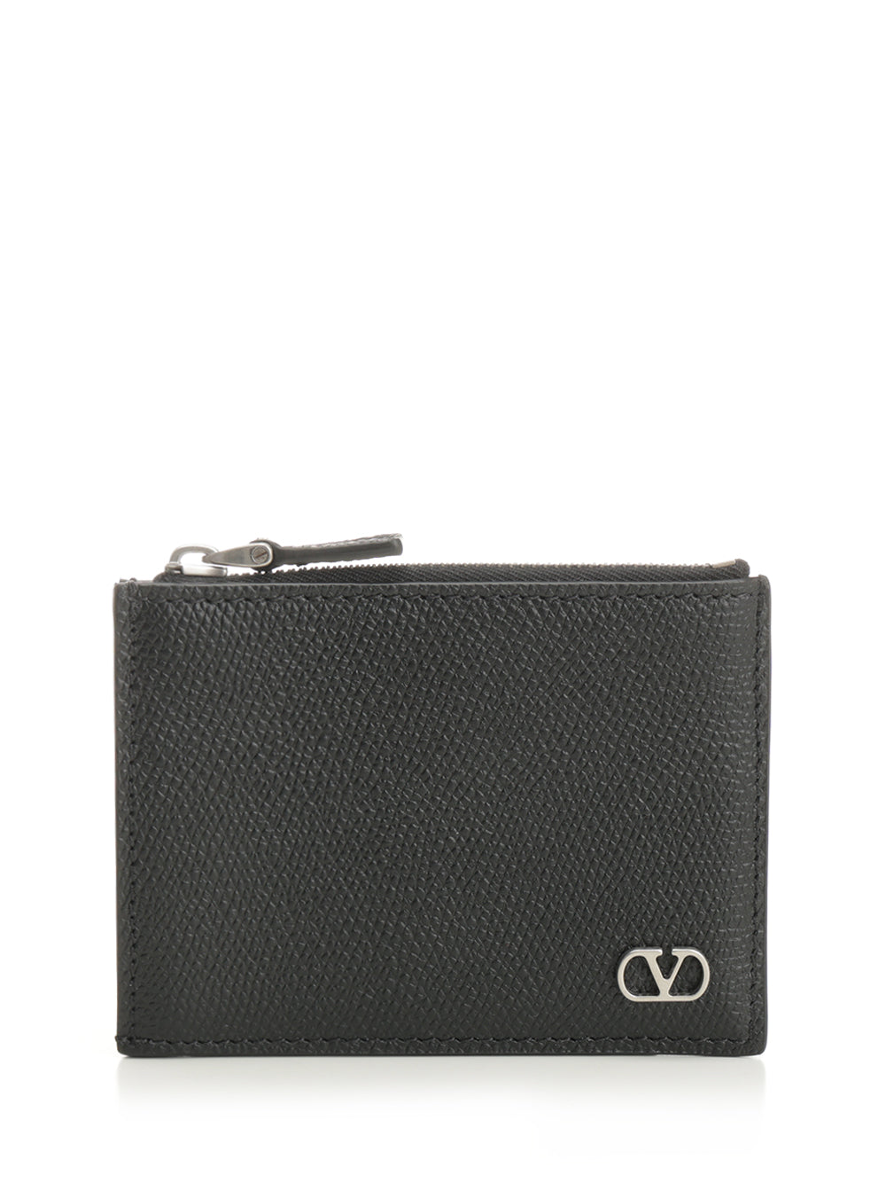 Valentino Garavani Vlogo Signature Small leather goods - Nero | 93f101ff8baa8f9cb9719a11f851c75282c8b4b0