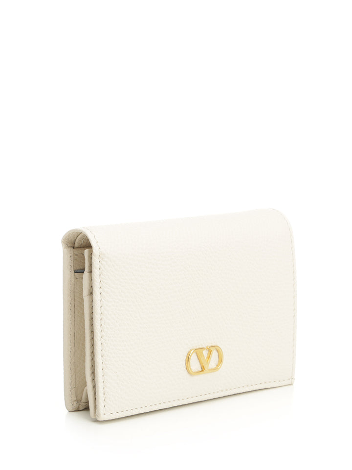 Valentino Garavani Vlogo Signature Wallets - Bianco | 42850383d4dfc2bd04b412282627a943a8a2abef