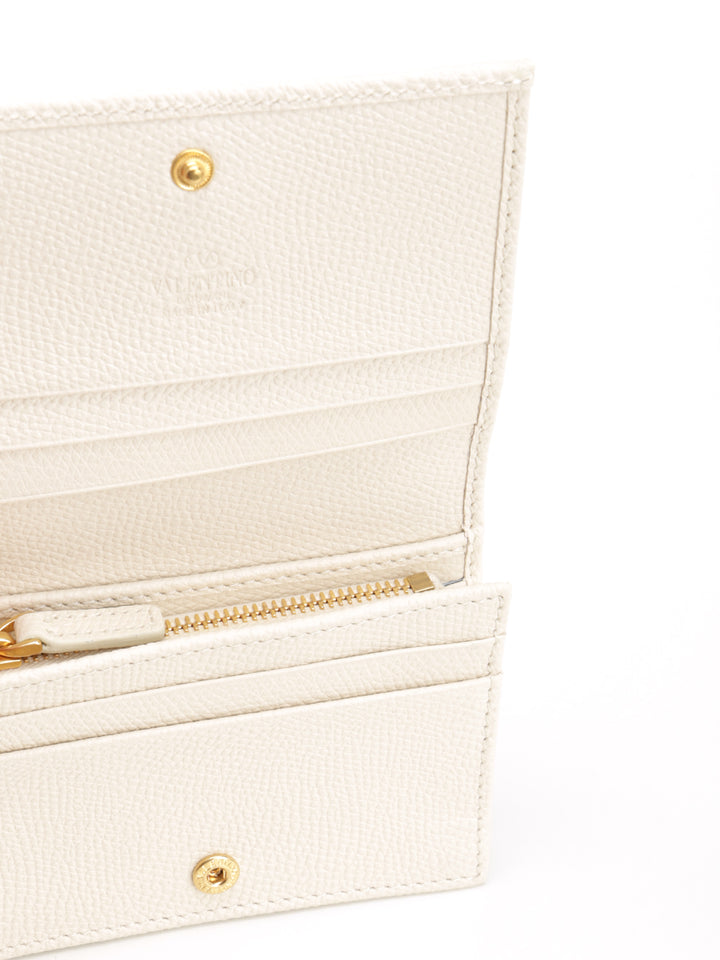 Valentino Garavani Vlogo Signature Wallets - Bianco | df97938df26aaa1536e7c1dbab2fa339601228fa