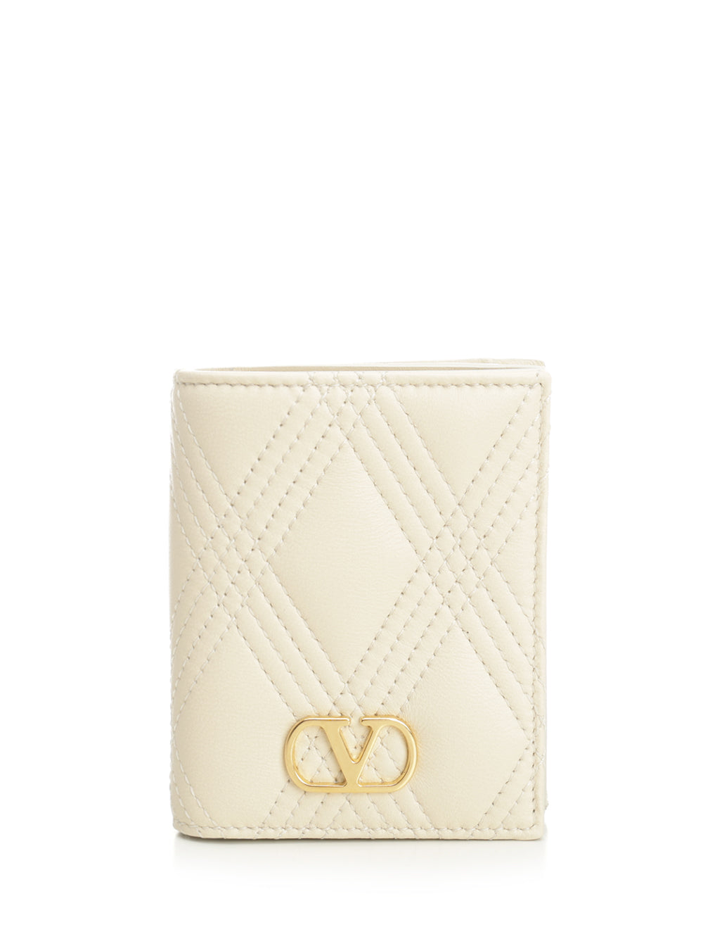 Valentino Garavani Quilted 67 Leather Wallet Wallets - Bianco | b9bc31a6dace26da438729aaf52b391943adc424