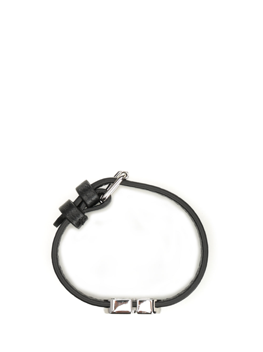 Valentino Garavani Vlogo Signature Leather Bracelet Gioielli - Nero | cb0ab397f23dae39d51de9d9c64282ed4ed3b645