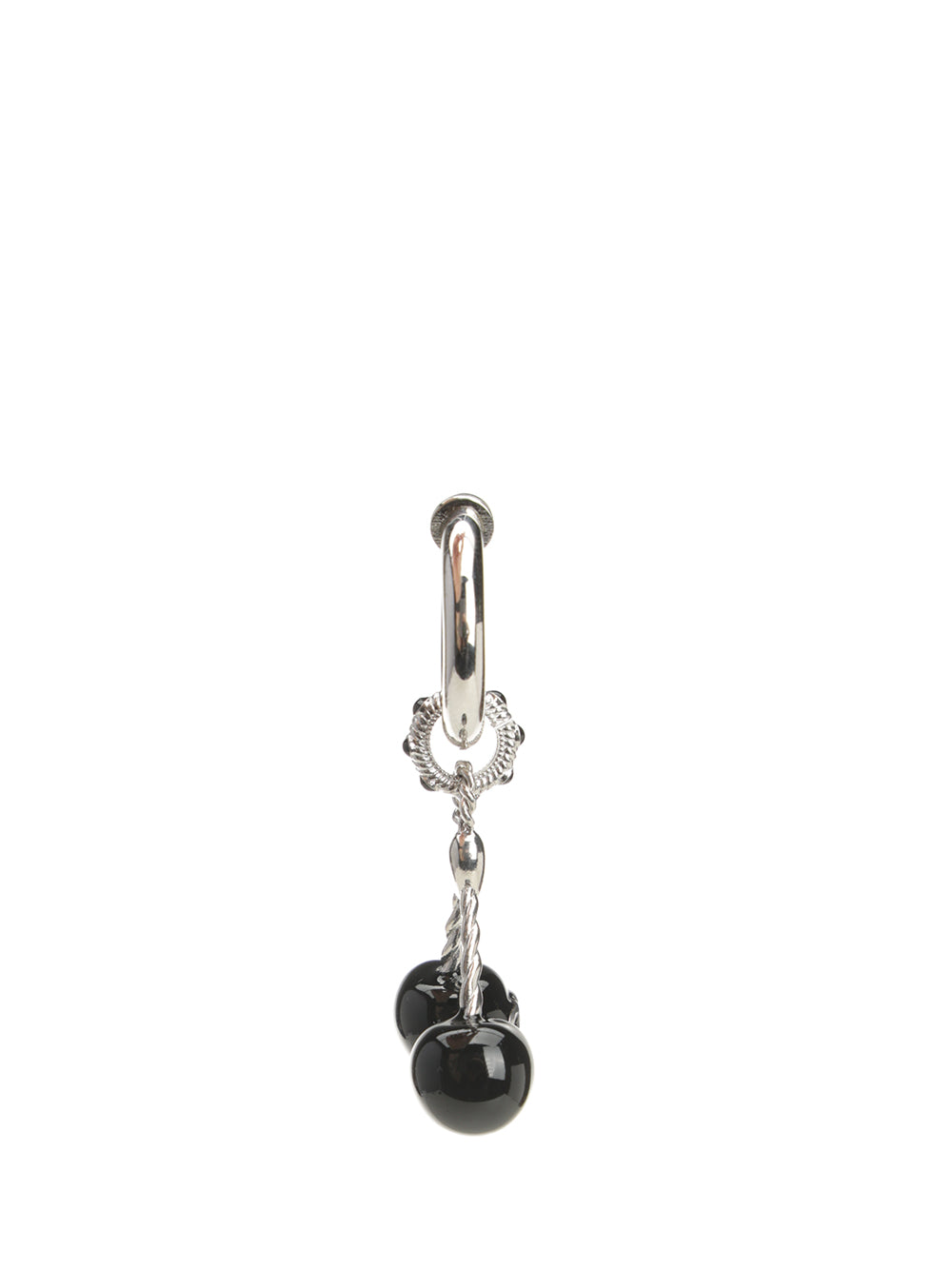 Valentino Garavani Single Cherry Earring Gioielli - Nero | 3a40439b1d84a880e480d54d1355ed98406a0fb7