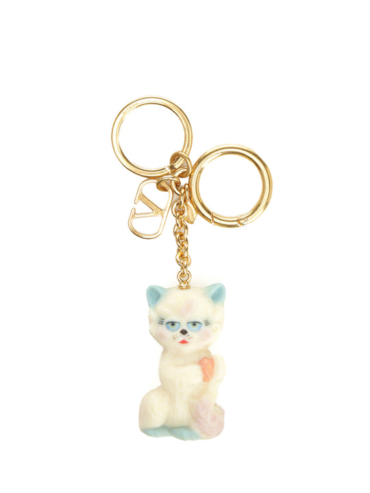 Le Chat Keyrings Silver