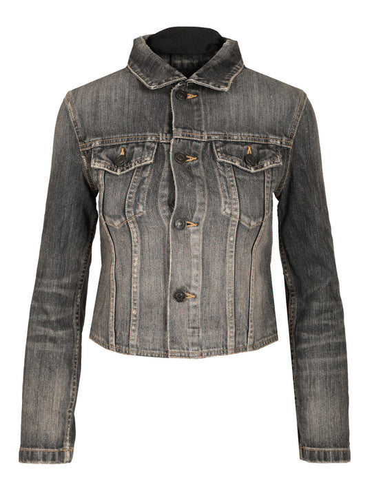 Lace-Up Jacket Giacche Grey