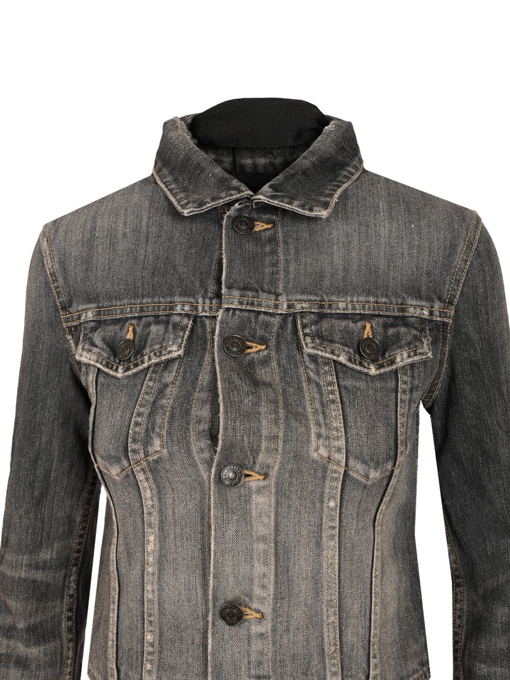 Balenciaga Lace-Up Jacket Giacche - Grey | 3ab6742103aaf1127d086cca0784f2f75d4b7cb7