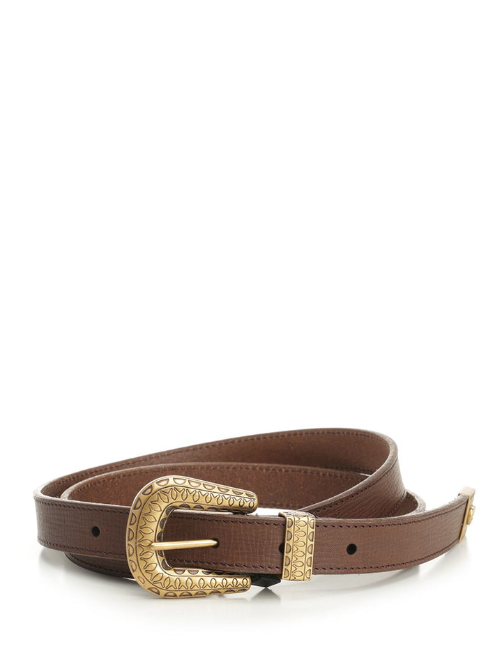 Valentino Garavani Vlogo Signature Cinture - Marrone | a8c65fd1099095239387f9bf13cda8a968d81f11