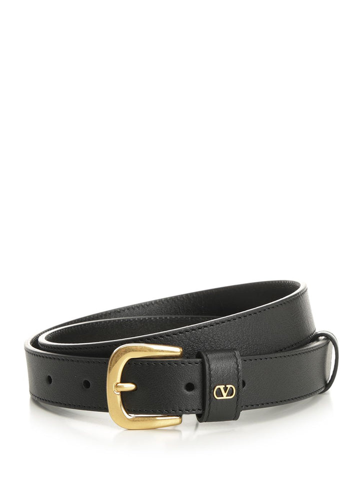 Valentino Garavani Vlogo Signature Cinture - Nero | 83e1a8b4b84be5509e330ecd483adf1b478da9ae