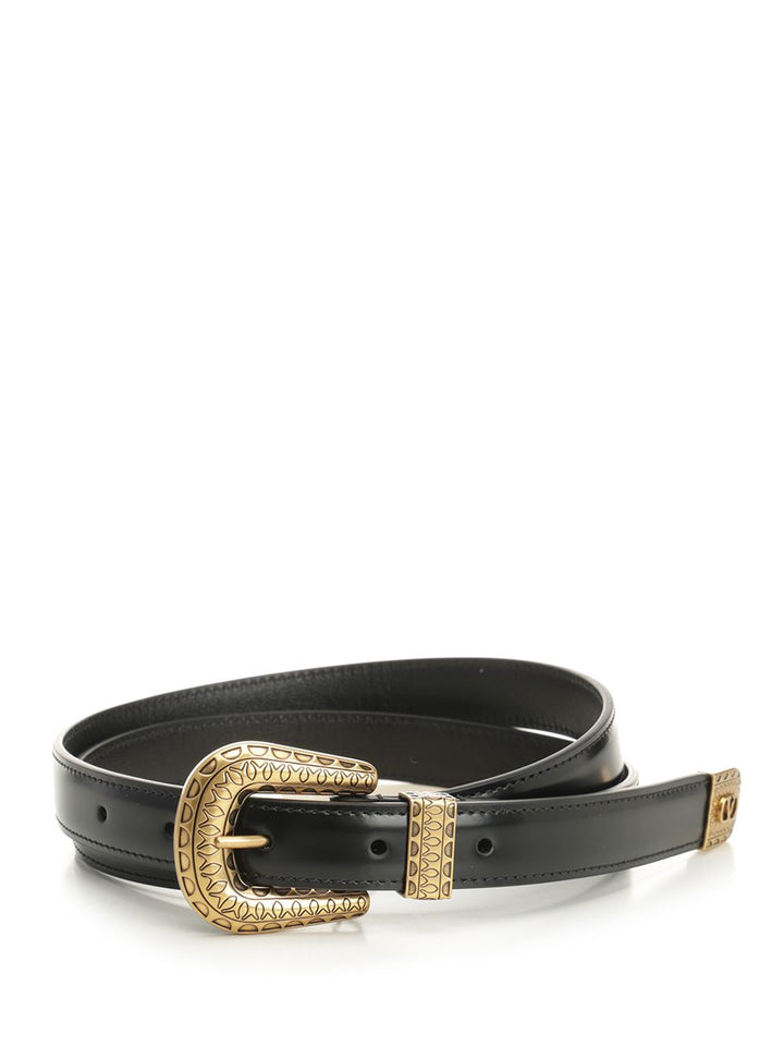 Valentino Garavani Vlogo Signature Cinture - Nero | b0fd496020e337a6d6ab02ecd5c3e577a6800faf