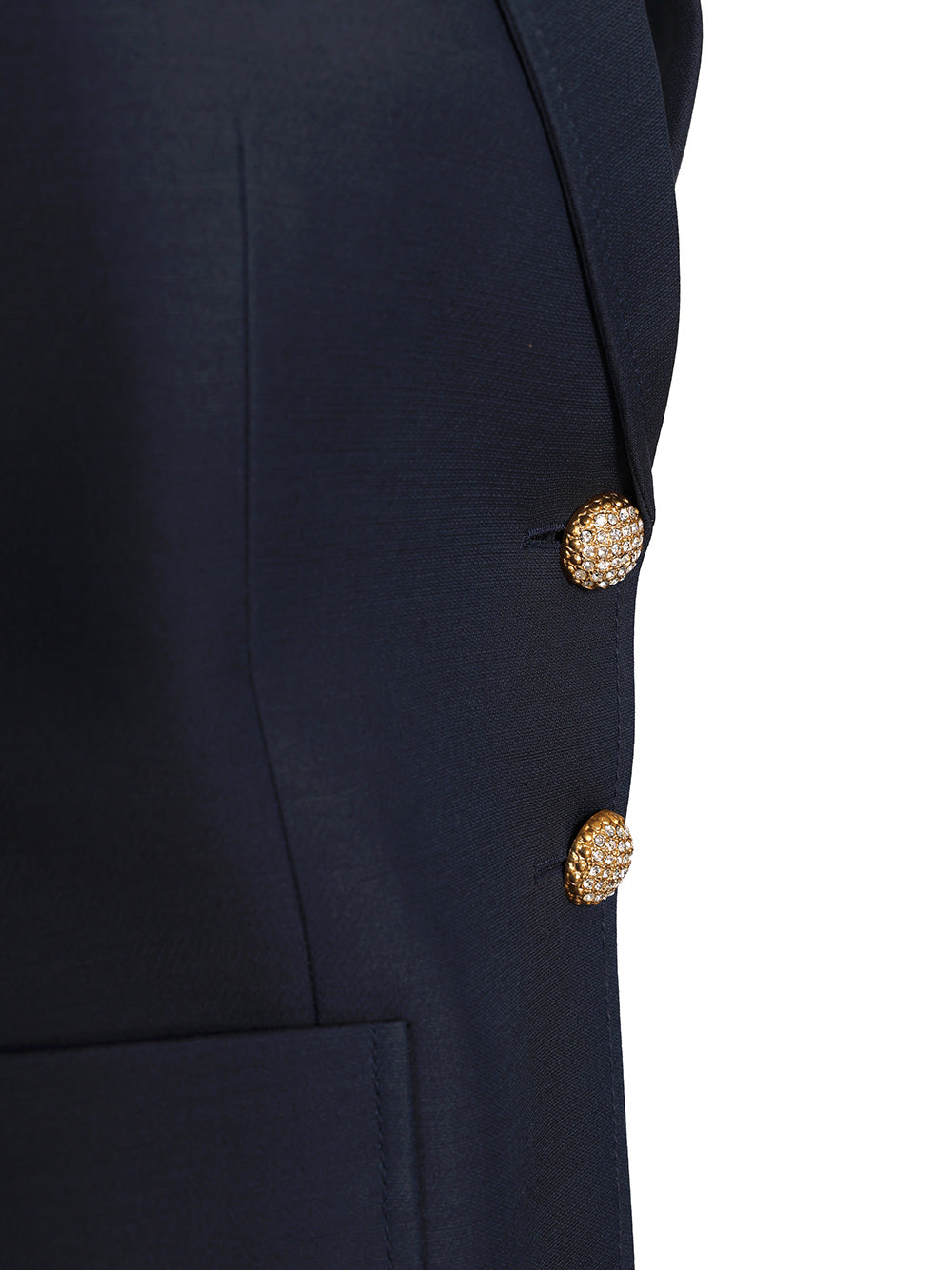 Valentino Garavani Crepe Couture Blazer Giacche - Blu | 62b95157689de348fc0a637f6811c8d1595ebc12