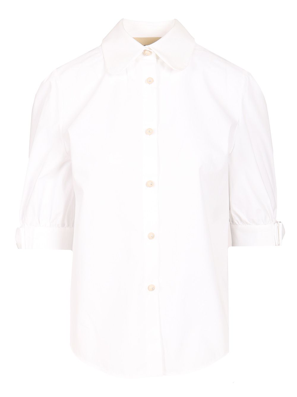 Valentino Garavani Short-Sleeved Shirt Shirts - Bianco | 0502068d079c29921629b5415d11950480d1c853