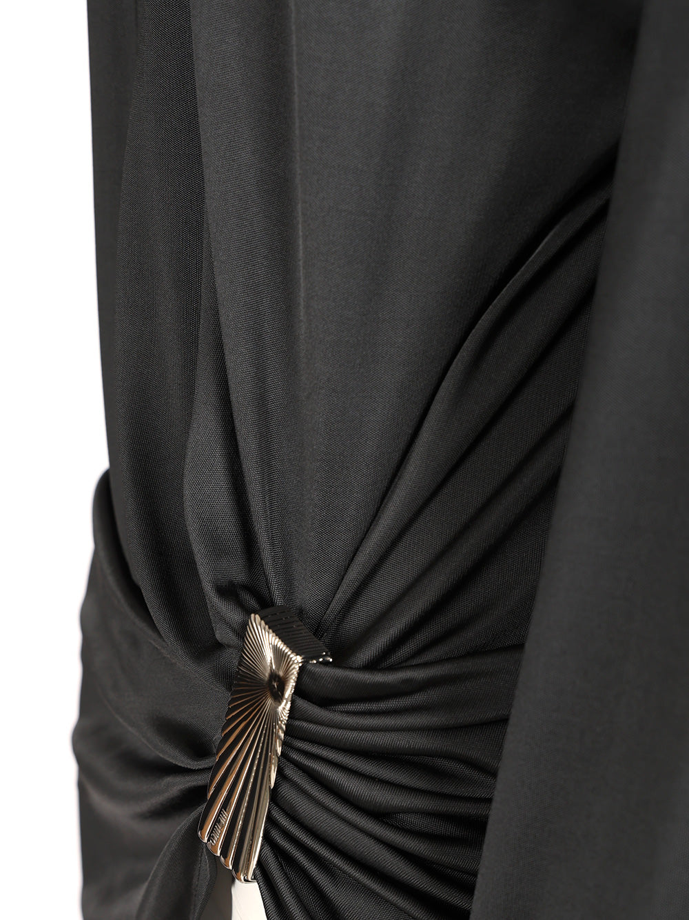 The Attico Shiny Jersey Mini Dress Abiti - Grey | 0aebb7984e4c0917322e4deef3f5f8618774f7fb