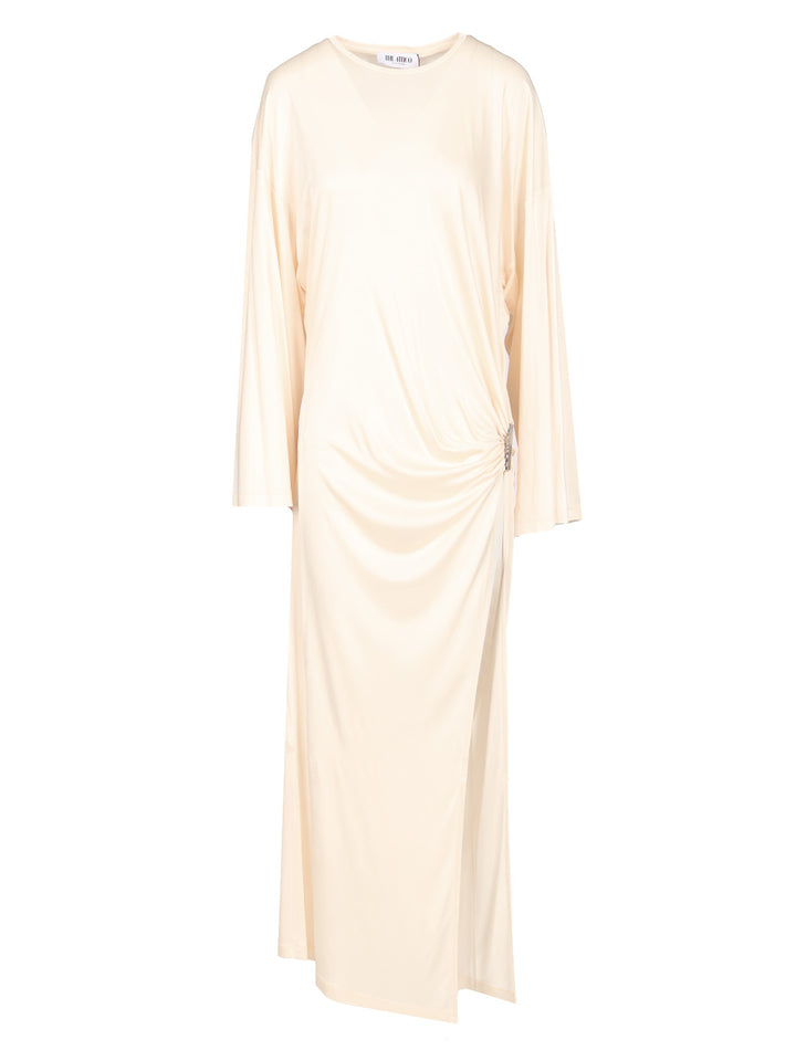 The Attico Mhiny Jersey Midi Dress Abiti - Bianco | 19bd366938eac351bd4d909fce33a3c471e0cfd8
