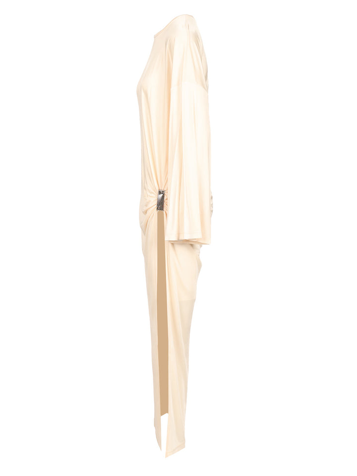 The Attico Mhiny Jersey Midi Dress Abiti - Bianco | 3c1c81d66f4afd8b1f17b6a84b3f3864235430bb