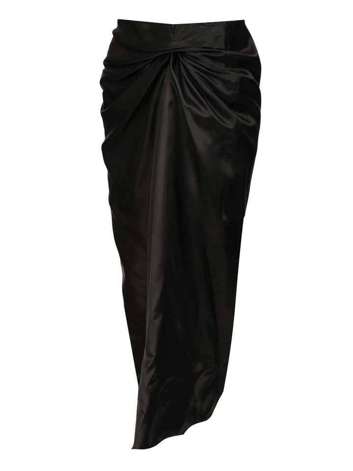 Balenciaga Draped Skirt Gonne - Nero | 62a313be9edbf7808cfee653af1fc2989b04b280