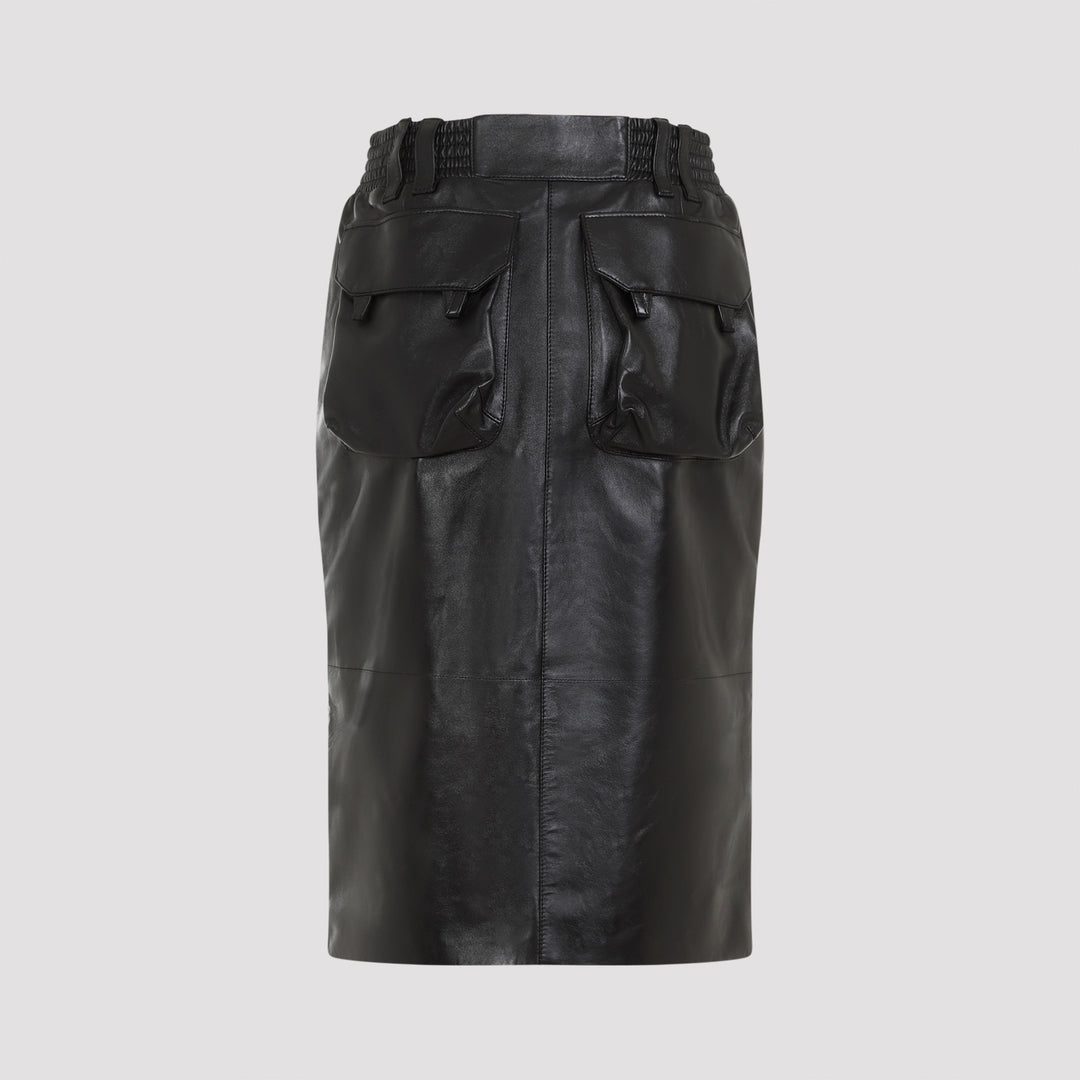 Saint Laurent Midi skirts - Nero | c157a6f82ad8761303eee958eb76d622efa6f3ce