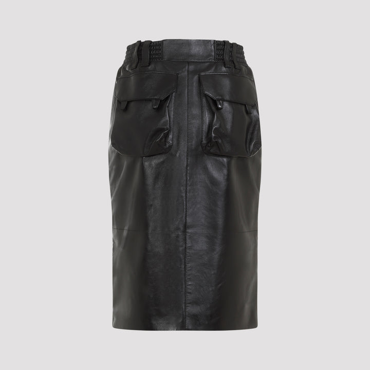 Saint Laurent Midi skirts - Nero | c157a6f82ad8761303eee958eb76d622efa6f3ce