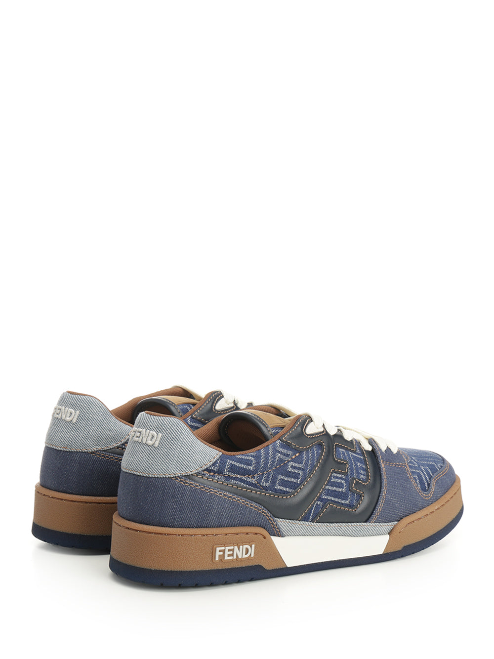 Fendi Fendi Match Sneakers - Blu | 6cad4d066dd5cf47f52595e87493e49cc95eac9e