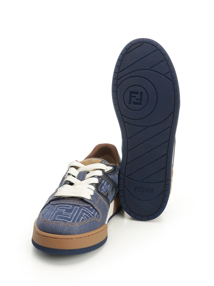 Fendi Fendi Match Sneakers - Blu | bf8a890b5f49807f2486ea7f3c59b79d0161ca51