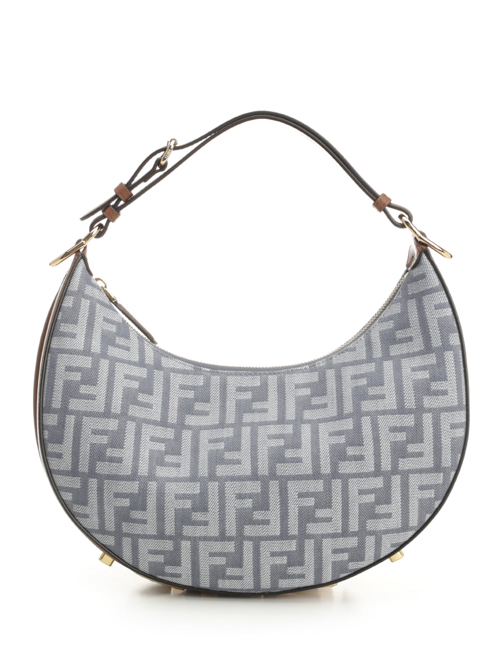 Fendi Fendigraphy" Small Hobo Bag Shoulder Bags - Blu | 574517ddc18e4133a090da5ef3bb96386809e6c1