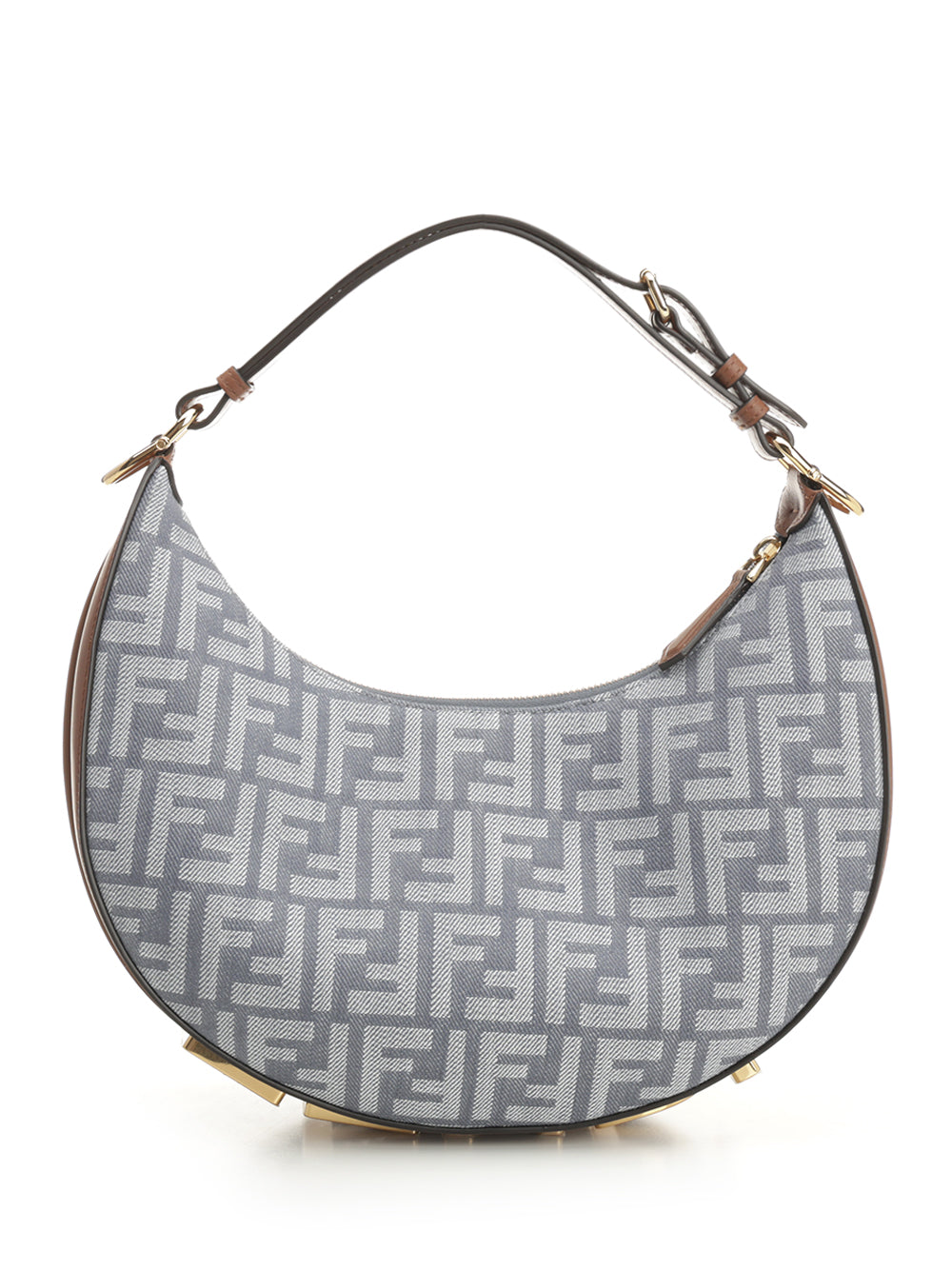 Fendi Fendigraphy" Small Hobo Bag Shoulder Bags - Blu | a063b05051ed4f4342b0ca955ede6a83daf6ff23