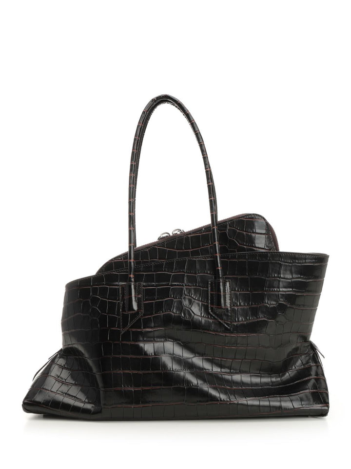 The Attico La Passeggiata Shoulder Bags - Marrone | d83c5dba3c554ce87aaa31ab1085791feb7acf09