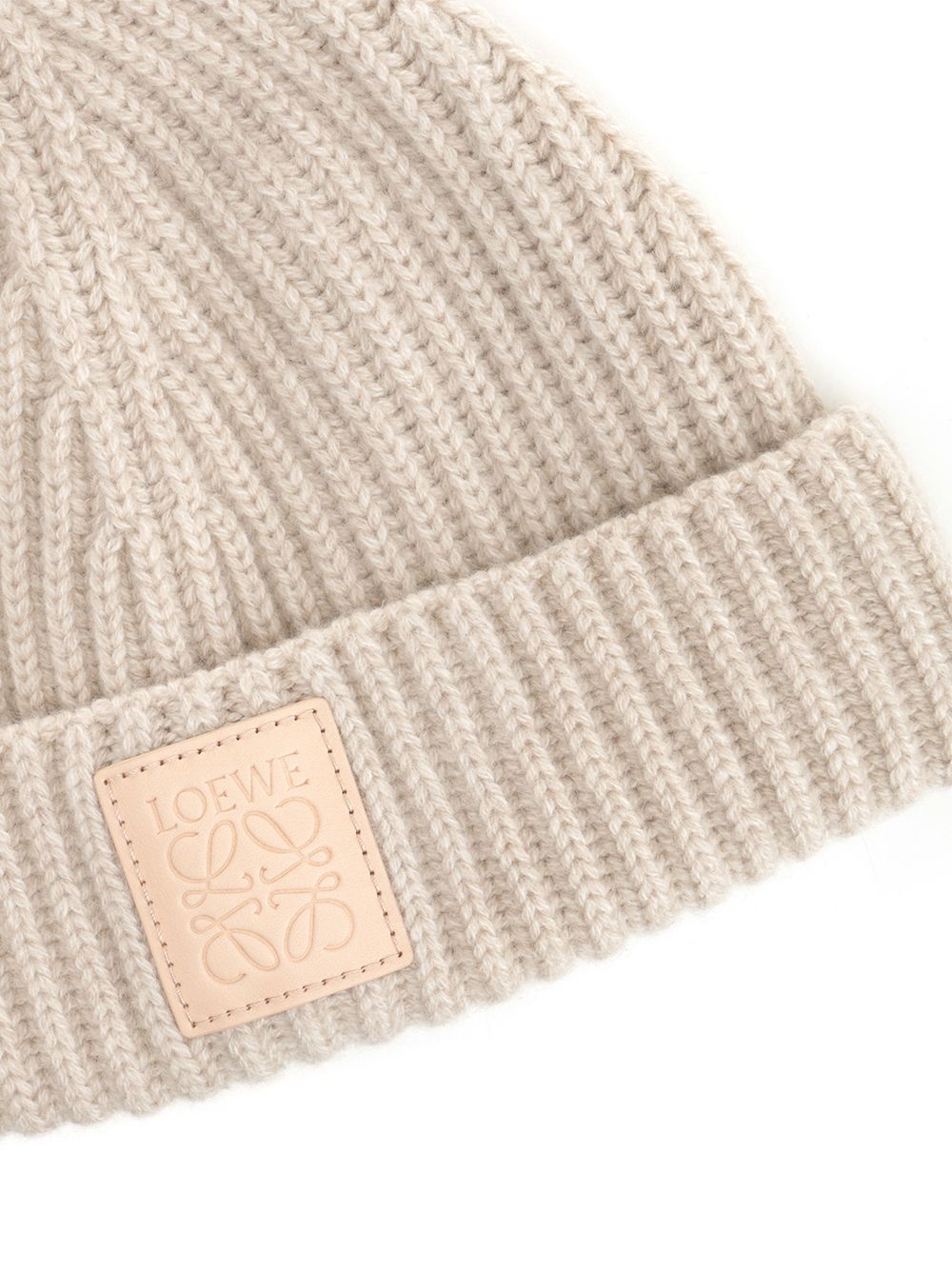 Loewe Cashmere Hat Cappelli - Beige | ce8020101a997e7def390b9dcb48e7287363c973