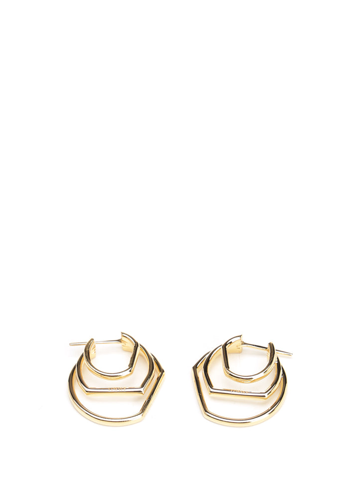 Loewe Multilayer Hoop Earrings Gioielli - Oro | ef80606de78a7d0ac0390c2d474d909337dd8af6