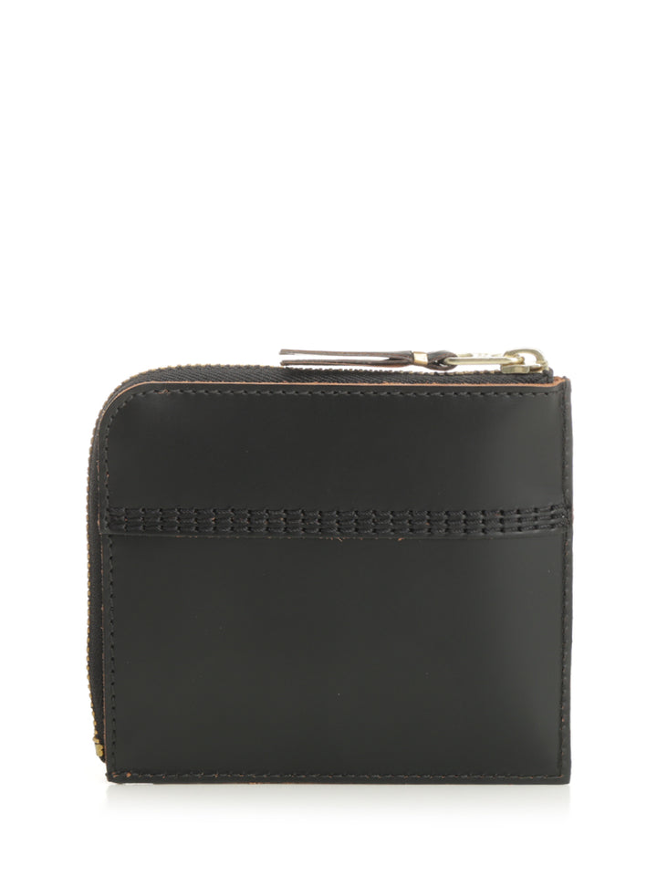 Comme Des Garcons Wallet Triplestich Small leather goods - Nero | d39cd42e50de7108c56a684709c7776d3548a315