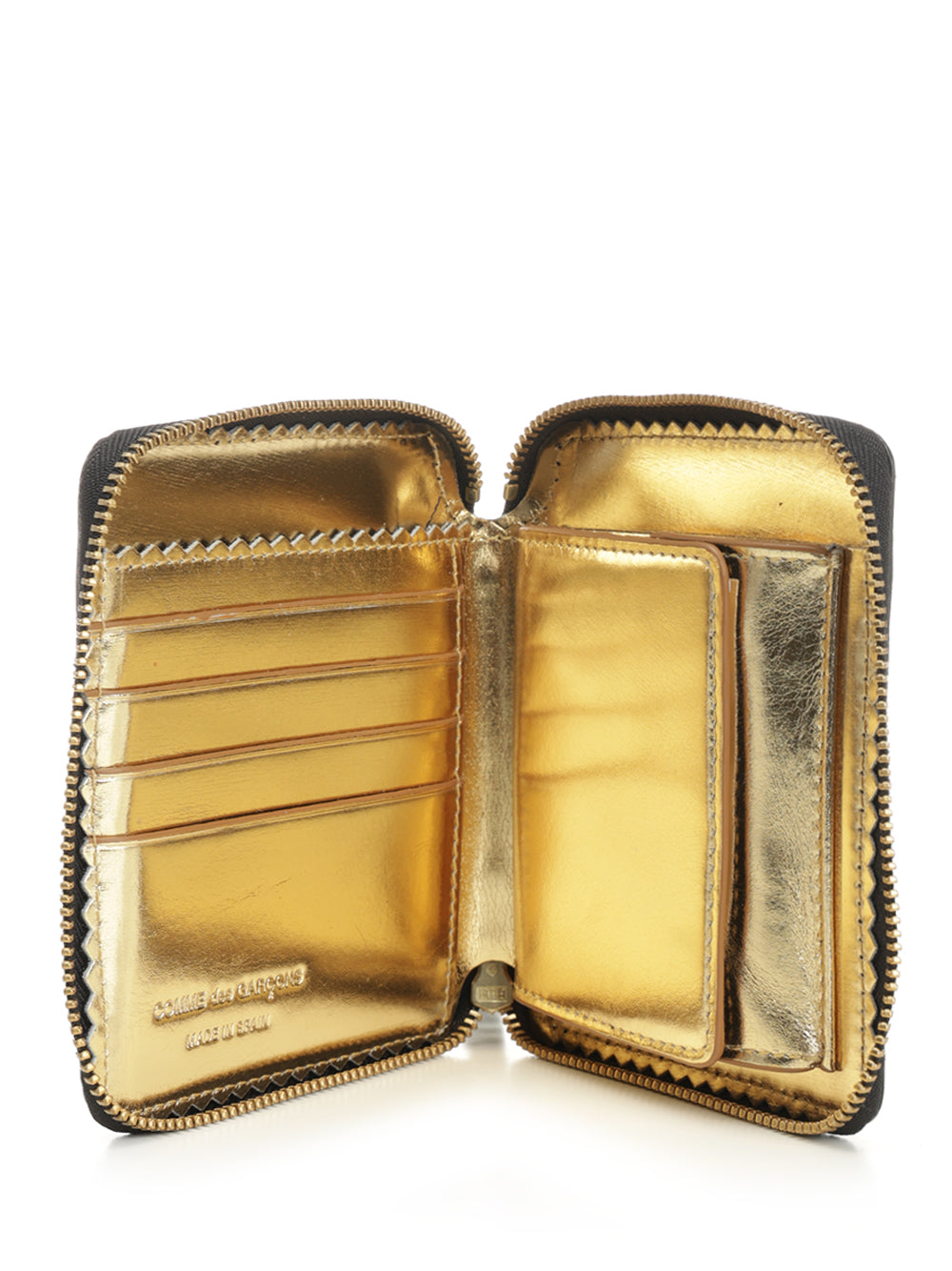Comme Des Garcons Wallet Mirror Small leather goods - Oro | 95270e15bff49e442cbafd6a0ea2a32019ddef8e