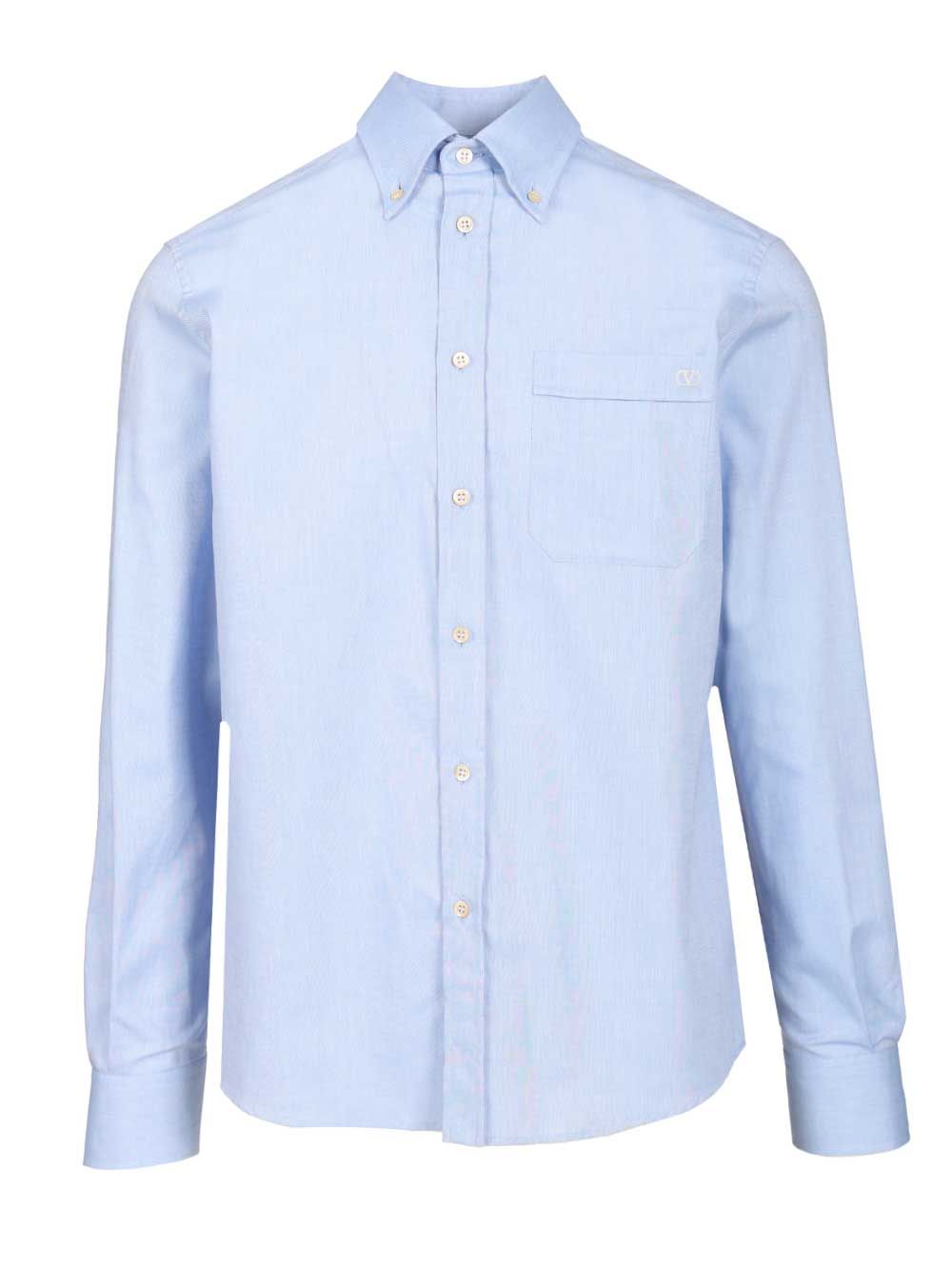Valentino Garavani Tailored Shirt Shirts - Light blue | 41609f41ebb16448175f9925f257c0fb58ce5557