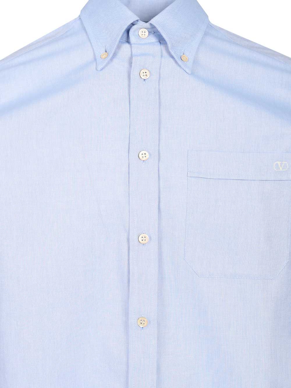 Valentino Garavani Tailored Shirt Shirts - Light blue | 5efe4855ed35bd63ef965aaa8c879d36fdb1855c