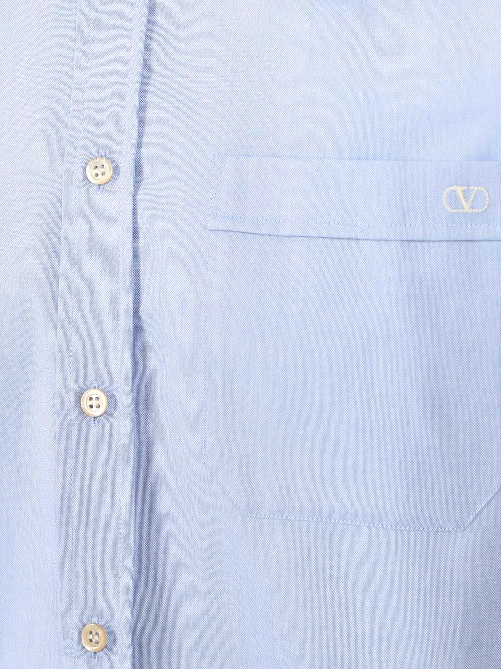 Valentino Garavani Tailored Shirt Shirts - Light blue | 7495b58e63ec4d7c290e525cd9e4e59b0a6f63ac