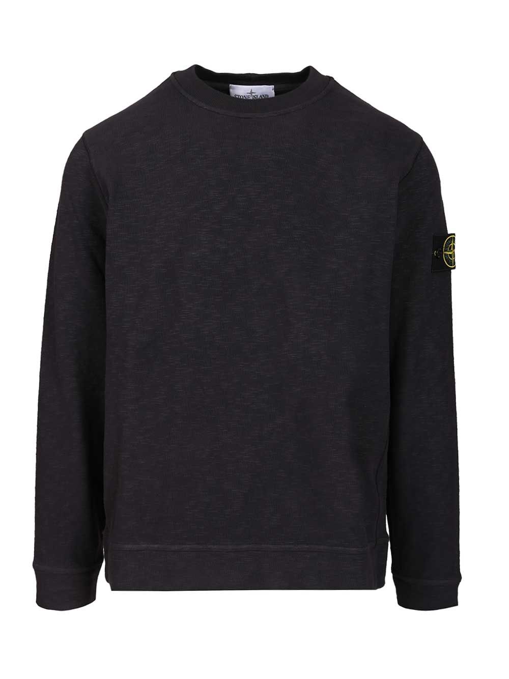 Stone Island Crewneck Sweatshirt Sweatshirts - Blu | 3f54538b615c17be55bf73eb17574f8c7a10dbb9