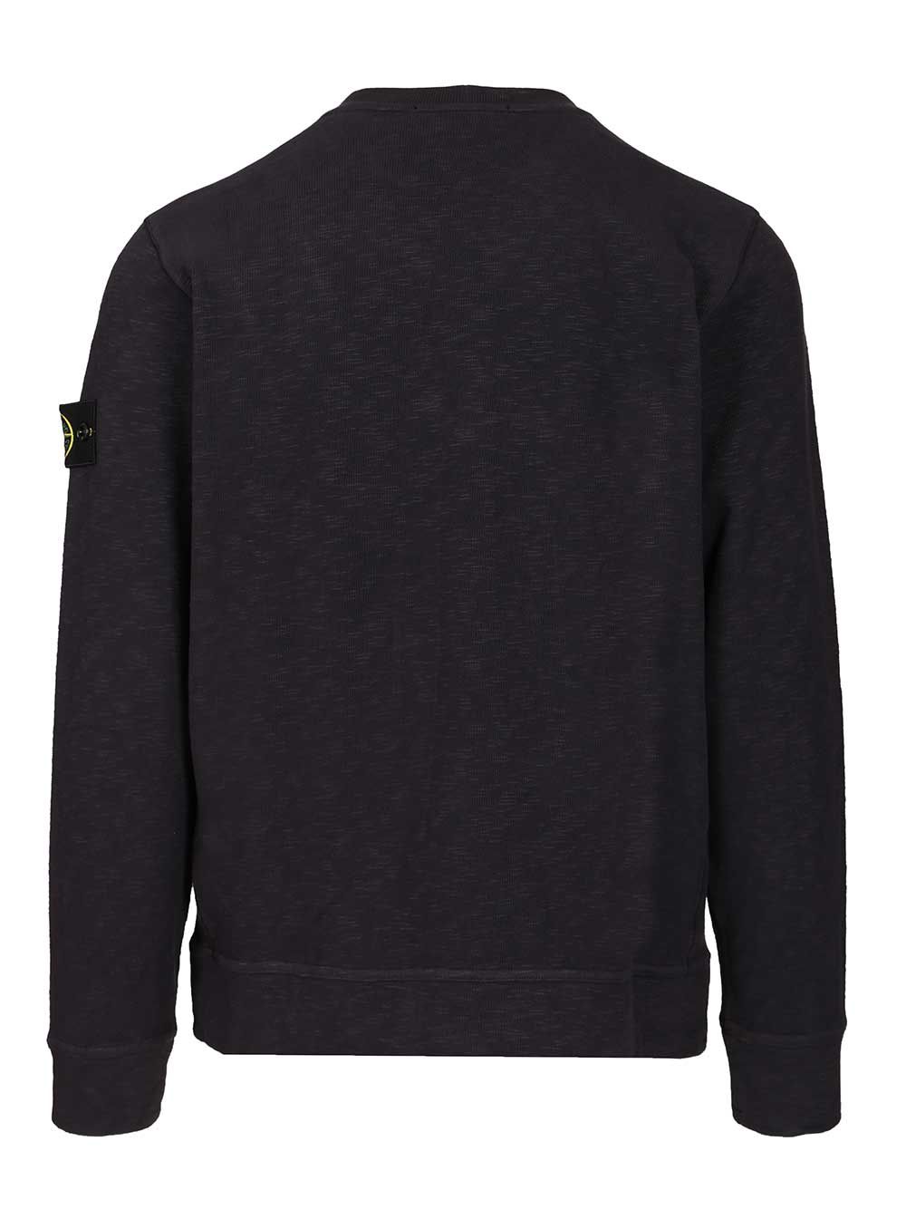 Stone Island Crewneck Sweatshirt Sweatshirts - Blu | 57850ad5fd19b53ab3ae2794b0f2bd0c67c72531