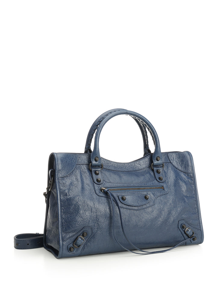 Balenciaga Le City Shoulder Bags - Blu | b0d03c28bfece394d53a6006684f00b8d384752c