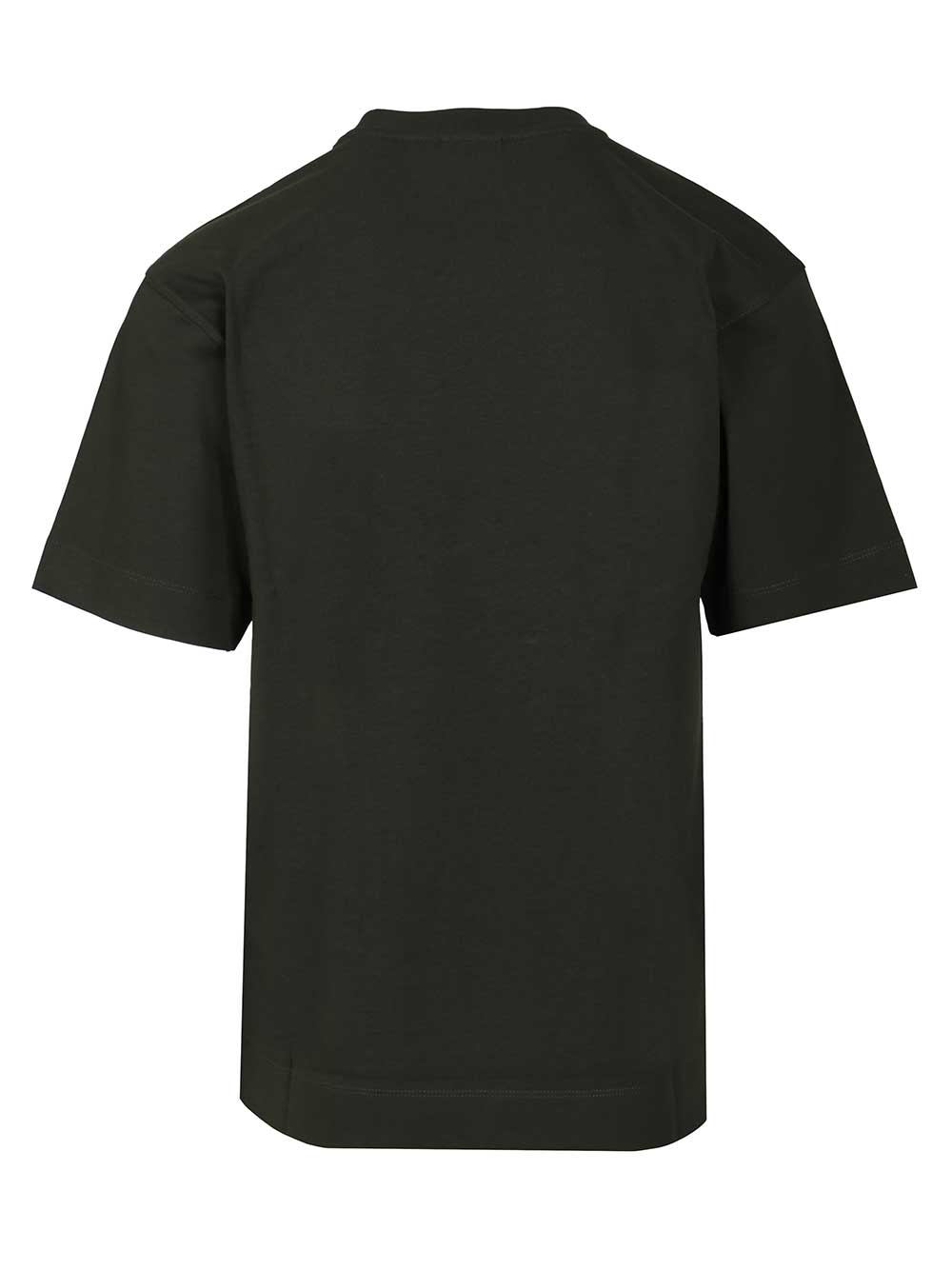 Dries Van Noten Cotton Crew Neck Short-Sleeved T-Shirt - Verde | 54c0a375fc511027532b017819706deda9043414