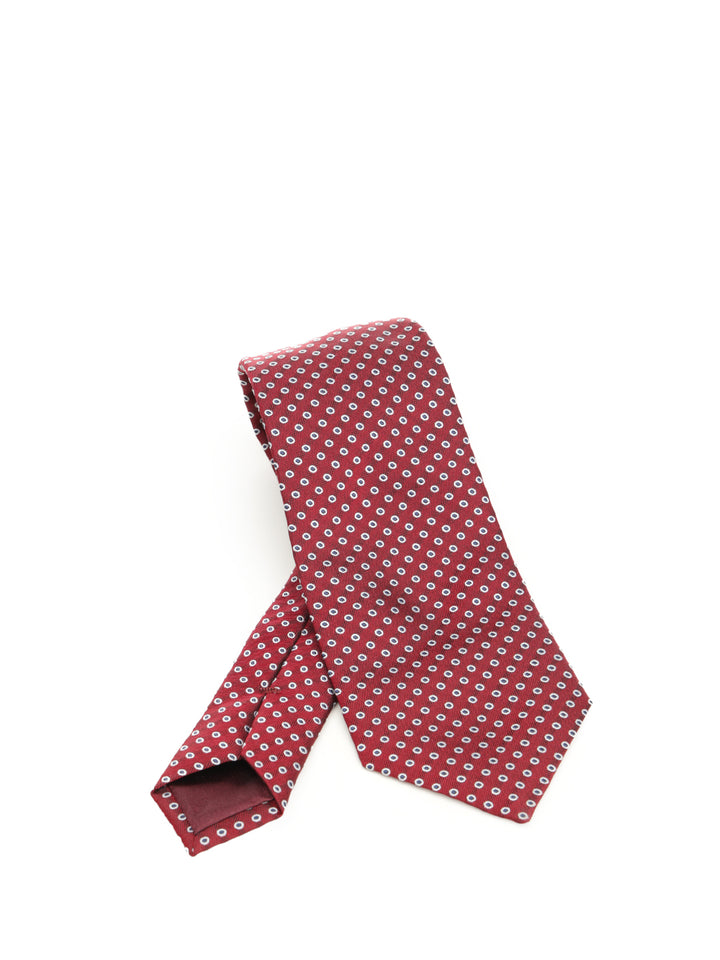 Giorgio Armani Silk Tie Ties And Bow Ties - Rosso | be762693a93396917a7d3baffc82b85edf476a4f