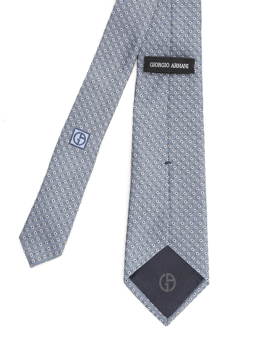 Giorgio Armani Silk Tie Ties And Bow Ties - Blu | 849a8139397efc18d780ccb0cde80f8c75672f14