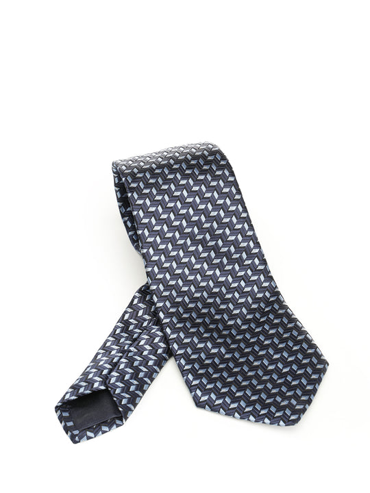 Silk Tie Ties And Bow Ties Blu