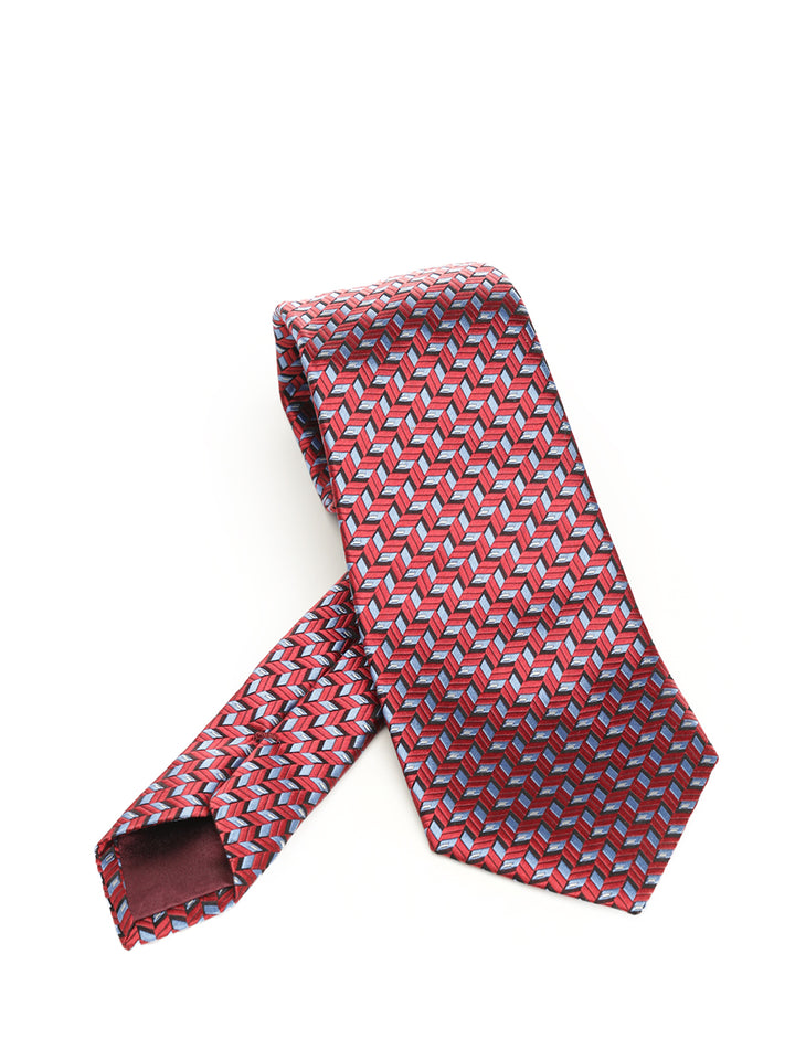 Giorgio Armani Silk Tie Ties And Bow Ties - Rosso | 7d2f85629ab6bcd758aba65d0d2cdc38df77256d