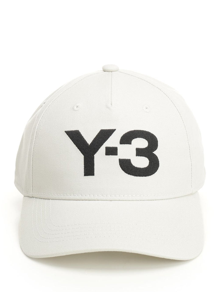 Adidas Y-3 Y-3 Logo Cap Cappelli - Bianco | 876b0d93d7f406f40e54c2f902bae3c32b5b883a