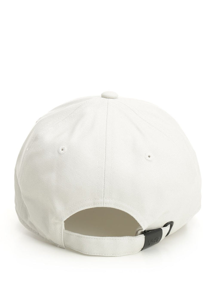 Adidas Y-3 Y-3 Logo Cap Cappelli - Bianco | cc7fc18f623b1a86d601251cbec109e551ce3c11