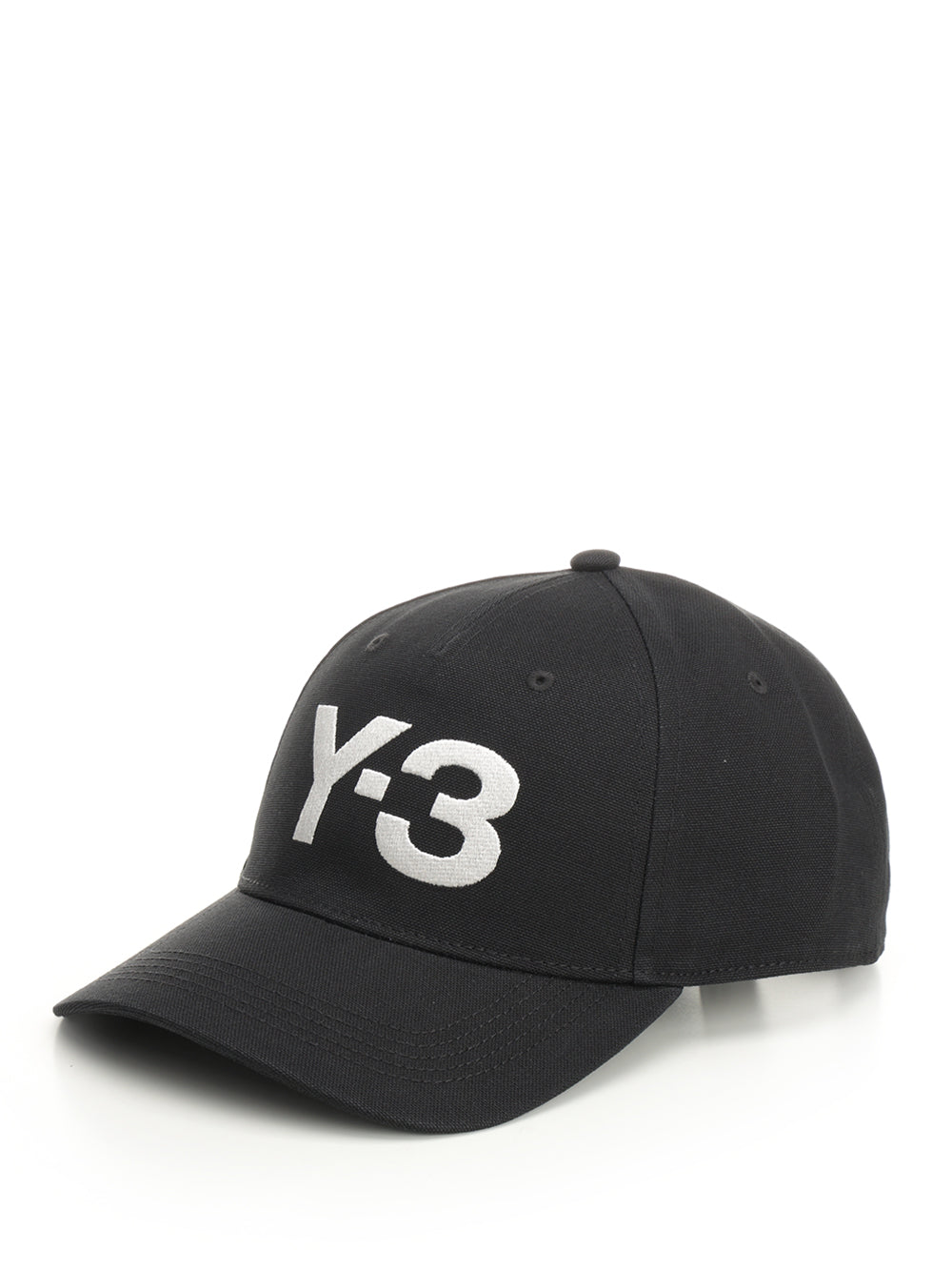 Adidas Y-3 Y-3 Logo Cap Cappelli - Nero | d14310b149480135c424eb4263cf1ad2e5b0bf57