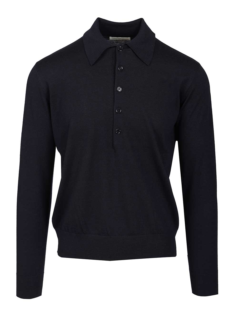 Dries Van Noten Long-Sleeved Polo shirt - Blu | ad2b4f57428f4e701ea6d8c397922075557c767b